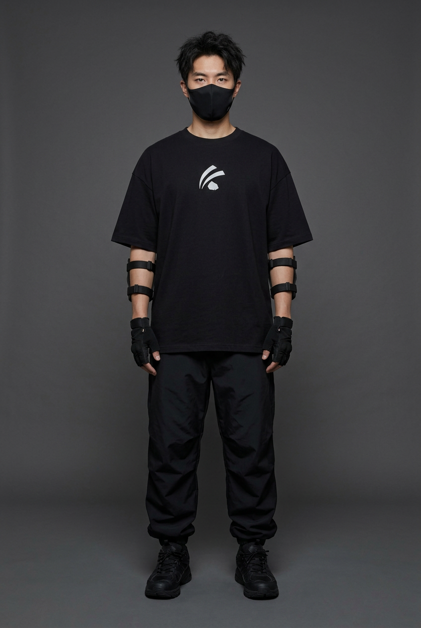 Mob Psycho 100 — Quiet Pressure Reflective Oversized T-Shirt