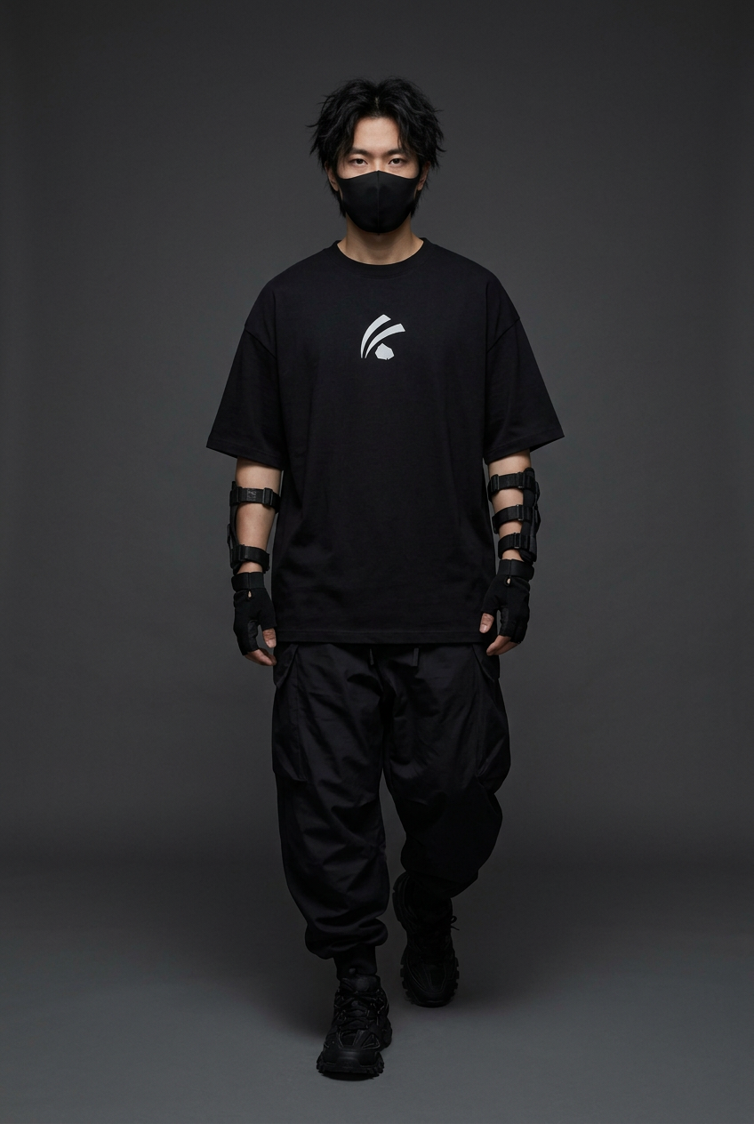 Mob Psycho 100 — Quiet Pressure Reflective Oversized T-Shirt