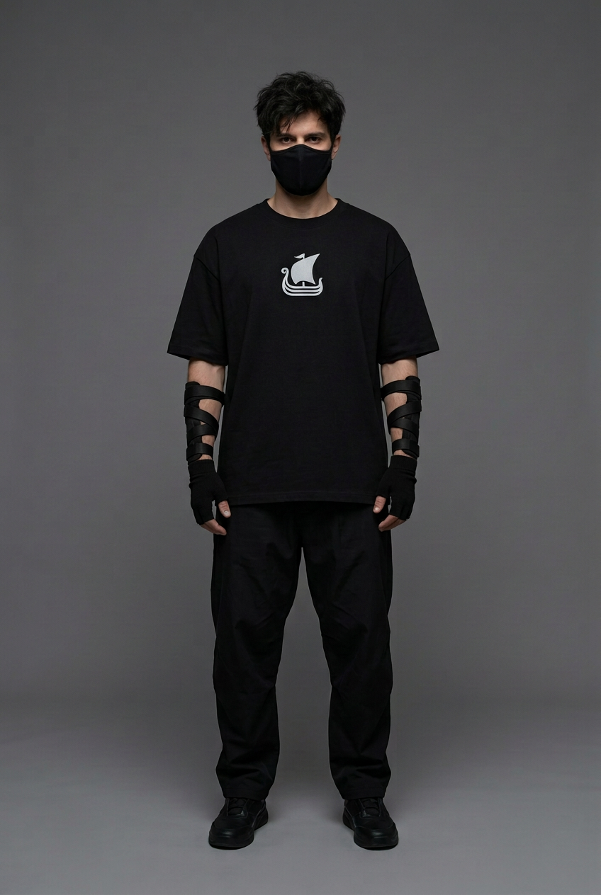Vinland Saga — Thorfinn Voyage Reflective Oversized T-Shirt