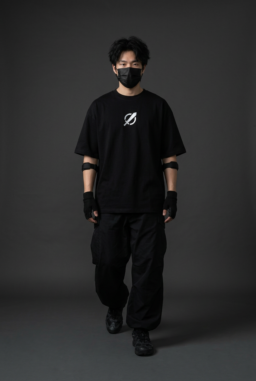 Bleach: Thousand-Year Blood War — Zangetsu Arc Reflective Oversized T-Shirt