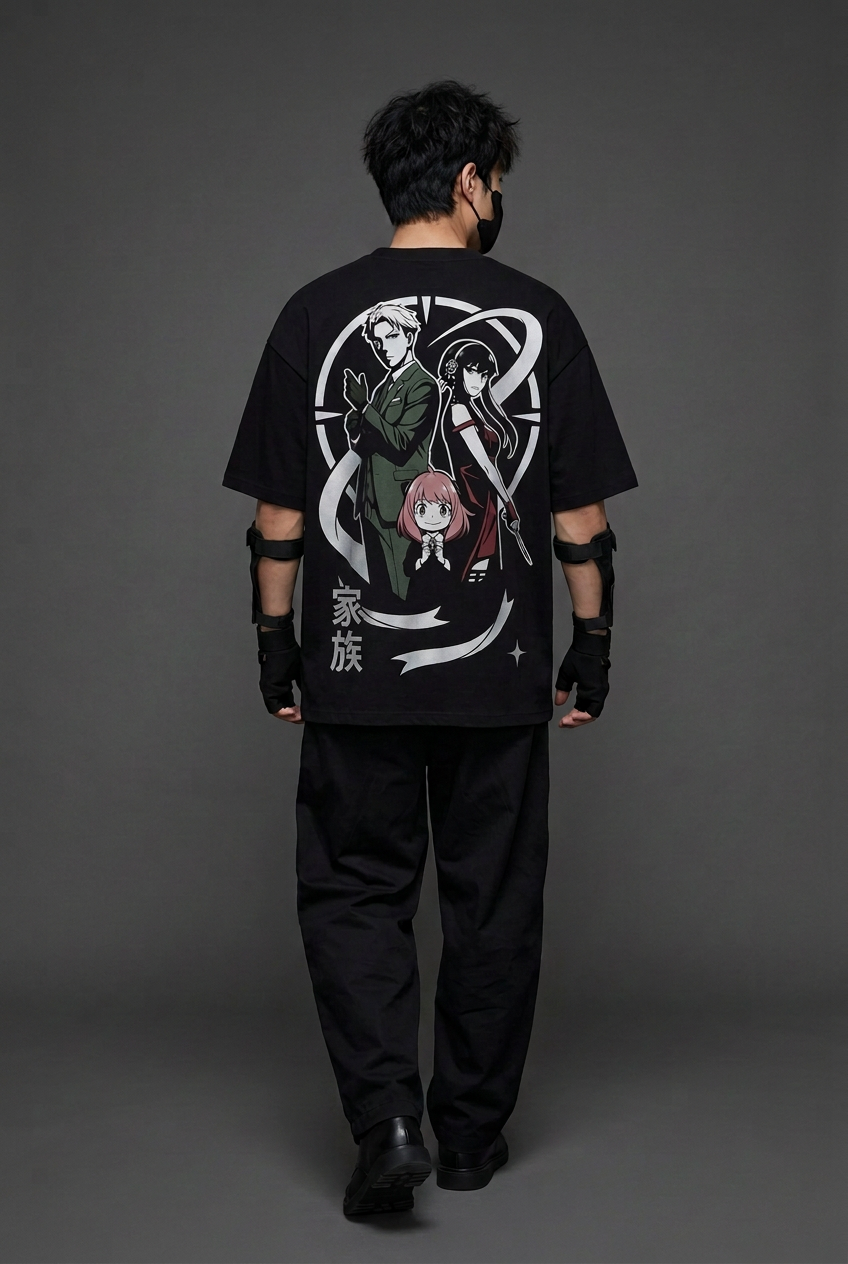 Spy x Family — Hidden Bonds Reflective Oversized T-Shirt