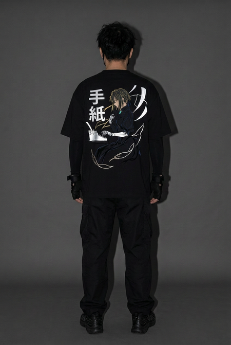 Violet Evergarden — Letters Unspoken Reflective Oversized T-Shirt