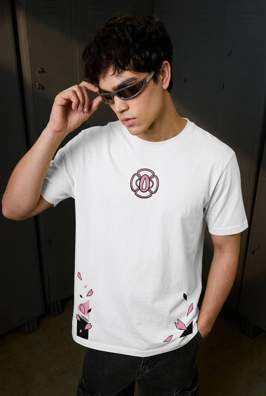Byakuya white regular-fit T-shirt - front view