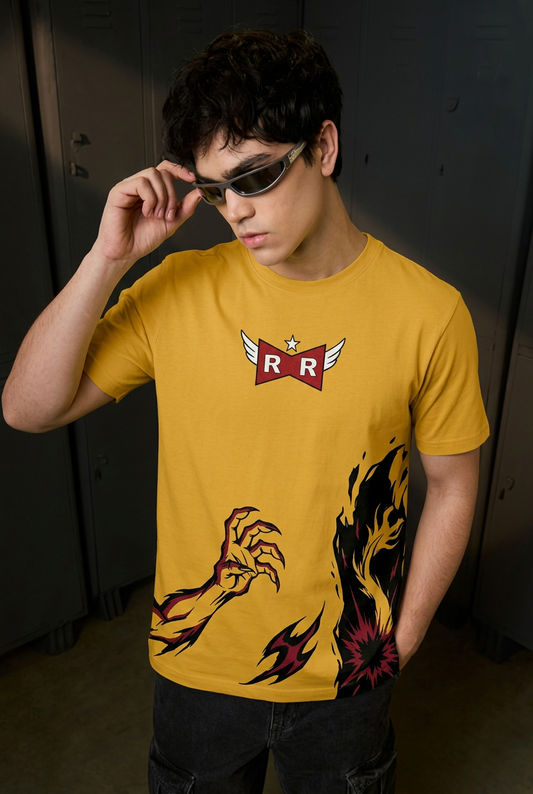 Dragon Ball Z Dragon wish - mustard Regular T-Shirt - front view