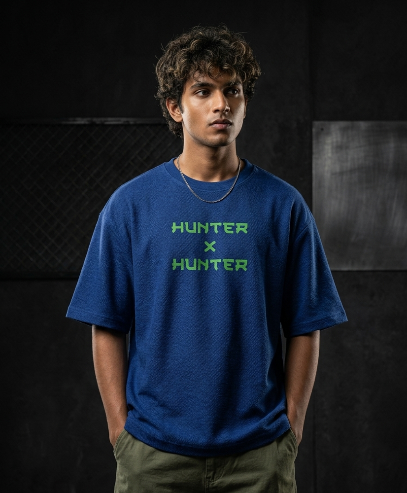 Hunter x hunter Oversized Drop shoulder premium T-Shirt