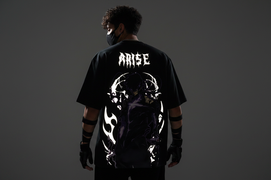 Solo Leveling Reflective Tees