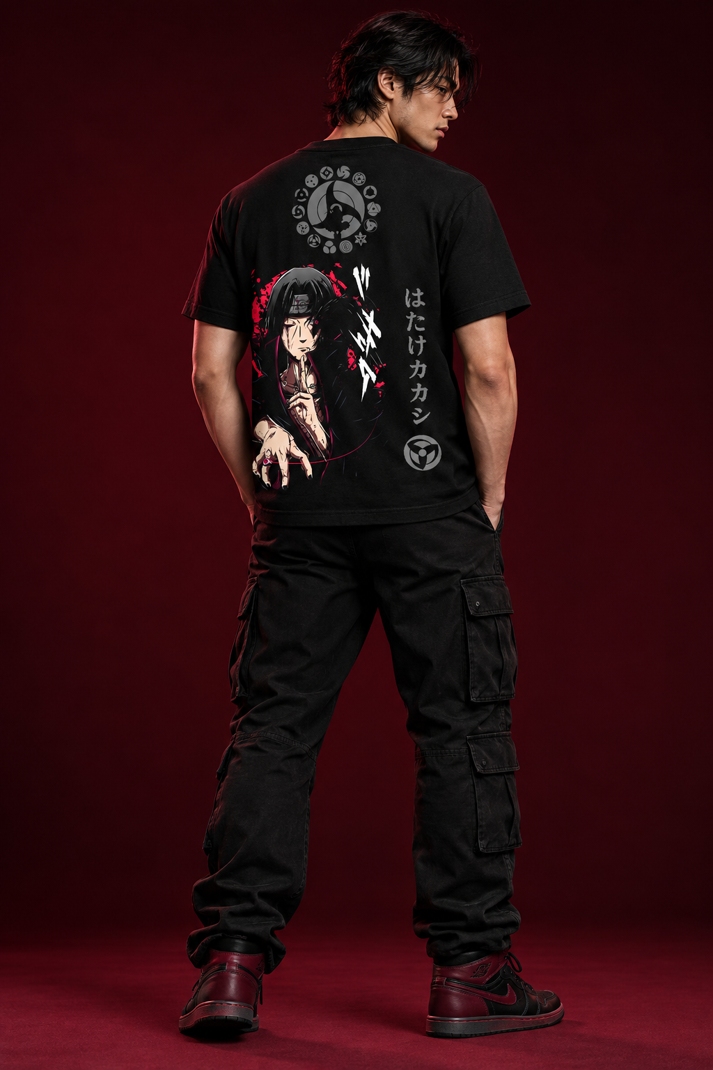 Itachi regular-fit three-quarter back