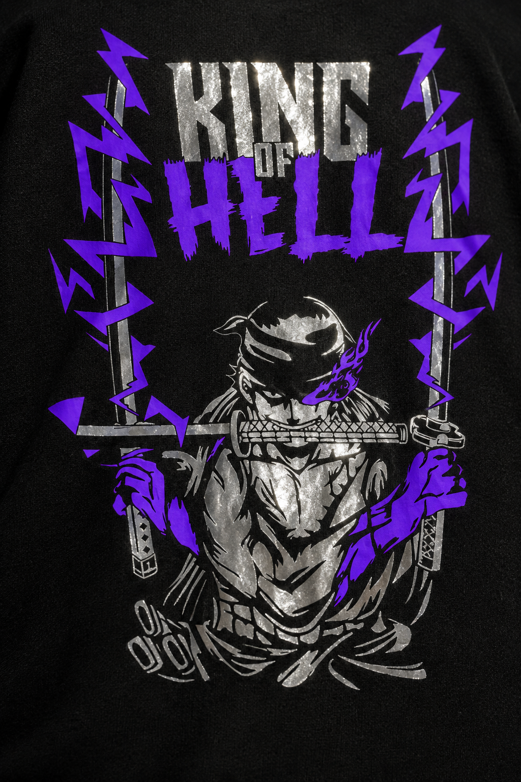 Zoro King of Hell reflective detail