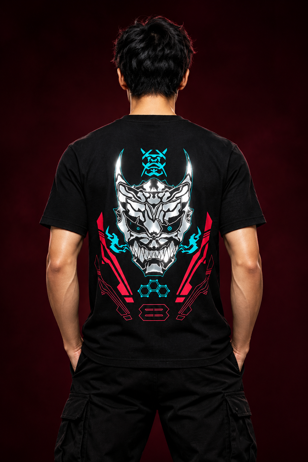 Main Kaiju No. 8 V2 regular-fit reflective back hero
