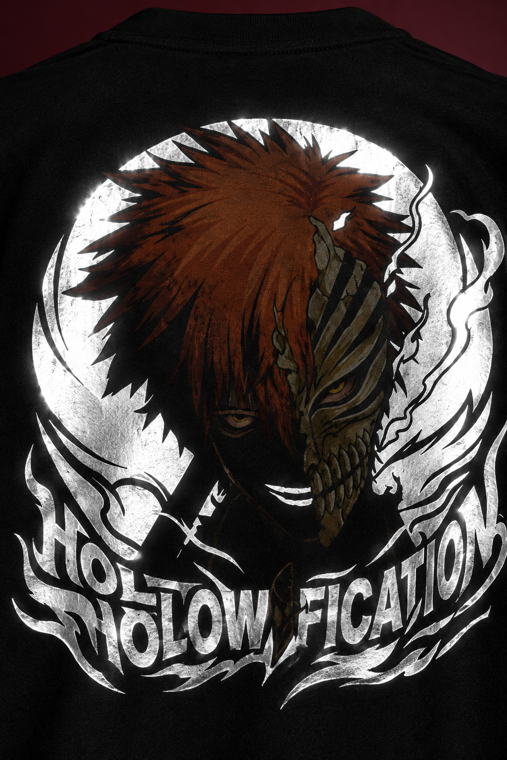 Bleach reflective print detail