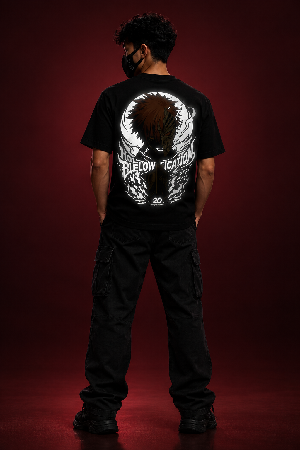 Bleach regular-fit three-quarter back