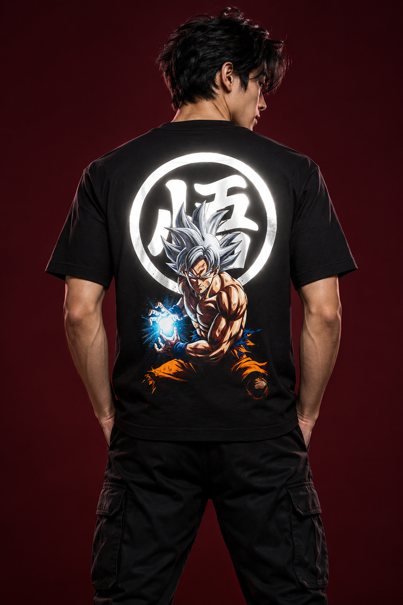 Goku Reflective Regular-Fit T-Shirt