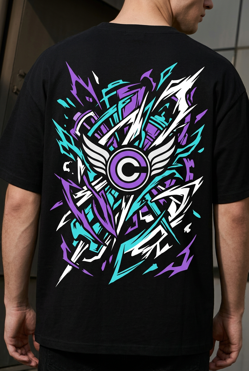 Trunks winged C back artwork detail