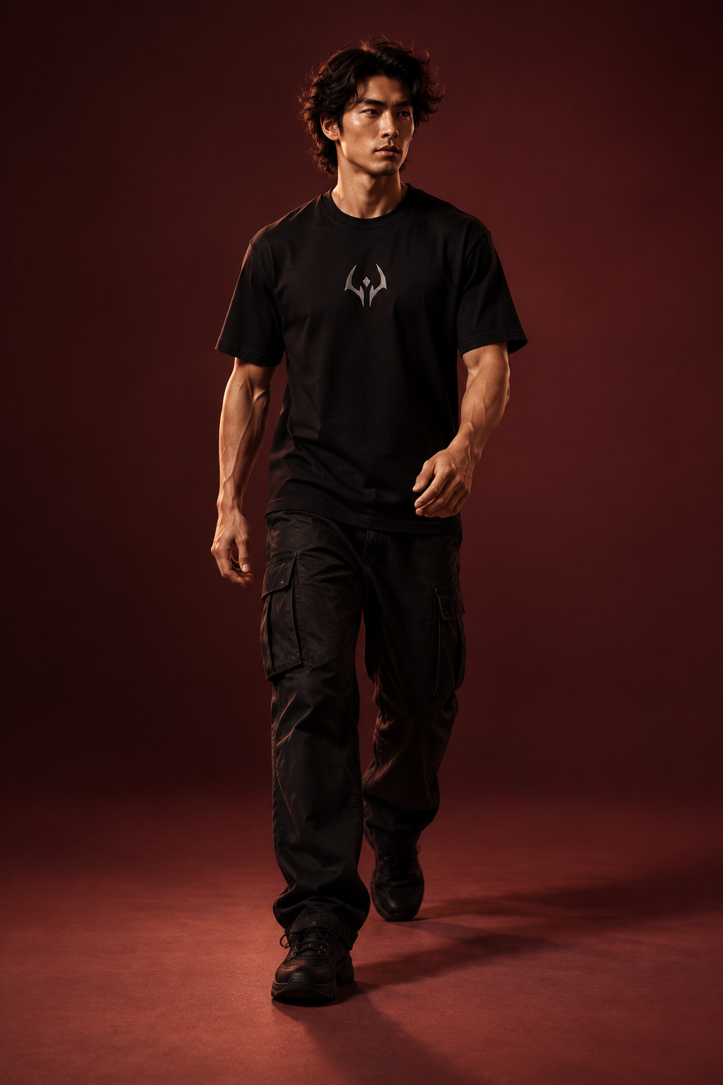 Sukuna OG regular-fit walking front