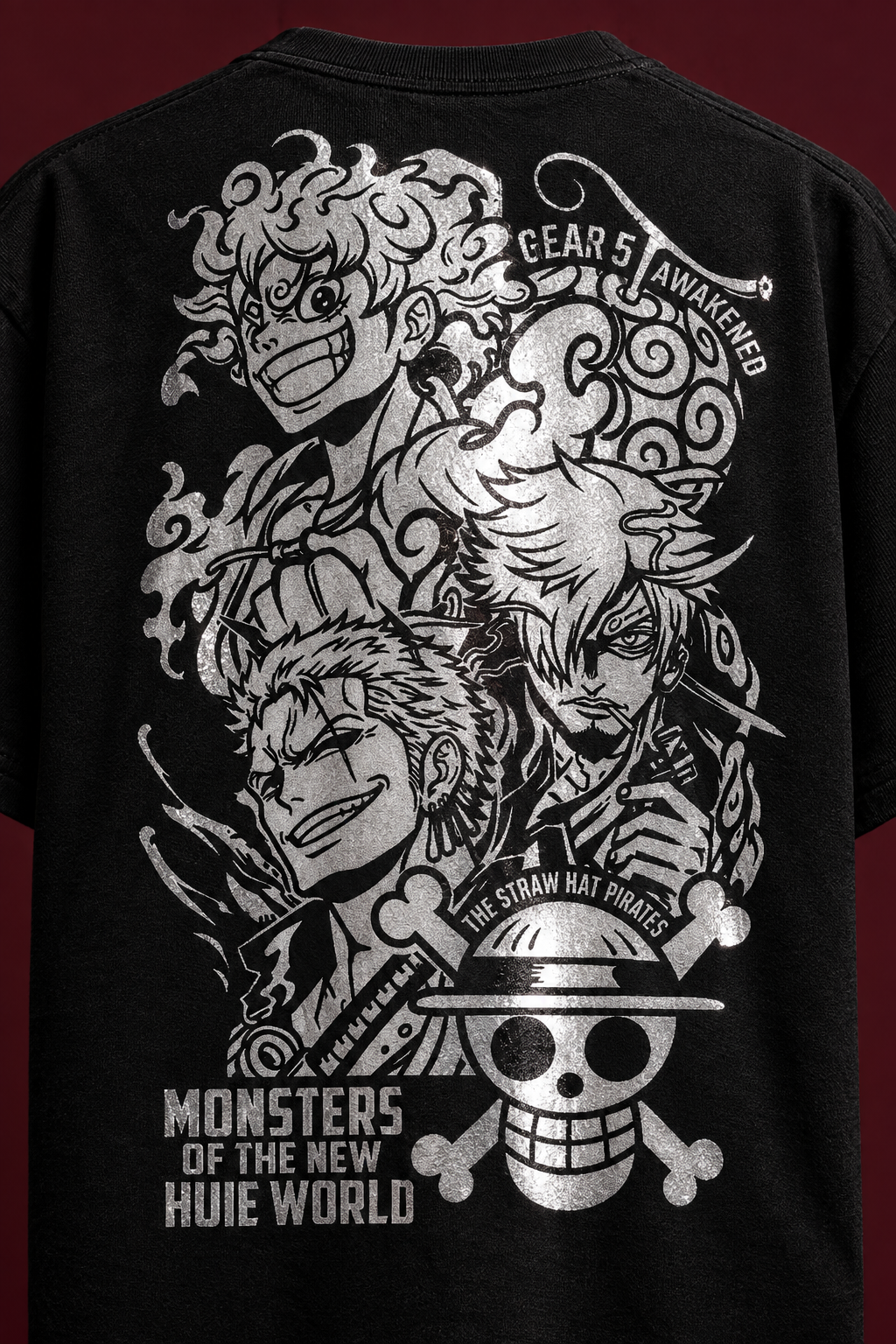 One Piece OG reflective print detail