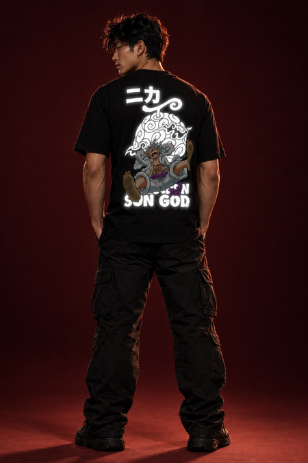 One Piece Gear 5 Reflective Regular-Fit T-Shirt