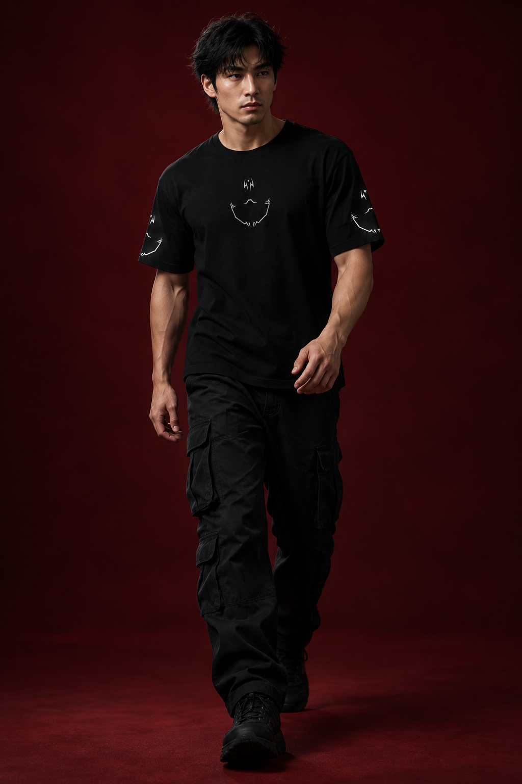 Sukuna regular-fit walking front
