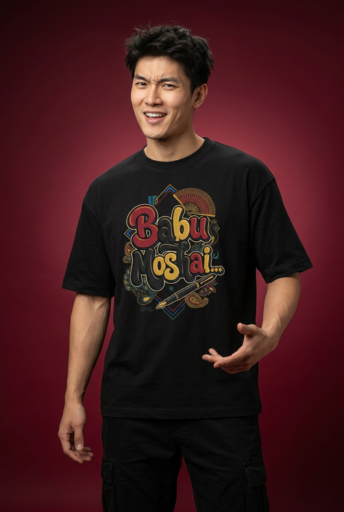 Babu Oversize Drop shoulder t shirt