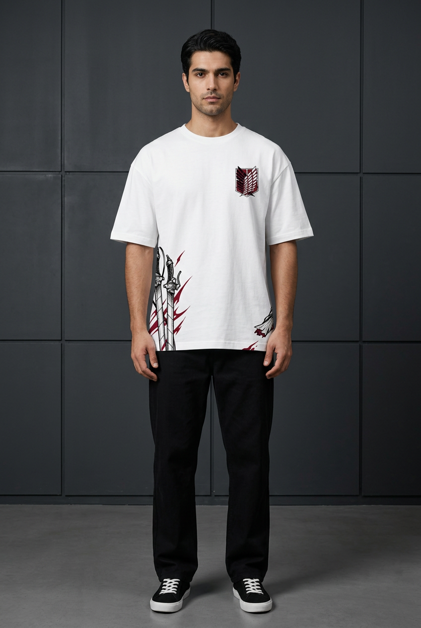 Levi oversized tee full-body front