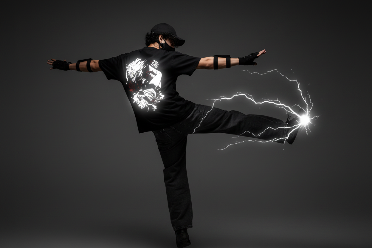 DanDaDan - Back Jump Kick