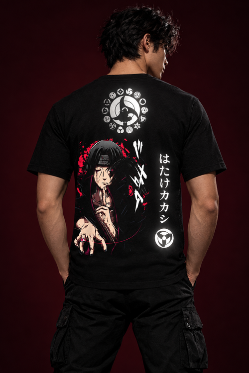 Itachi Reflective Regular-Fit T-Shirt