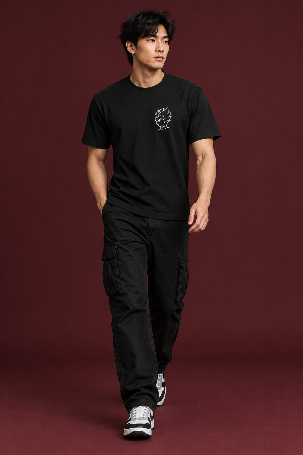Goku regular-fit walking front