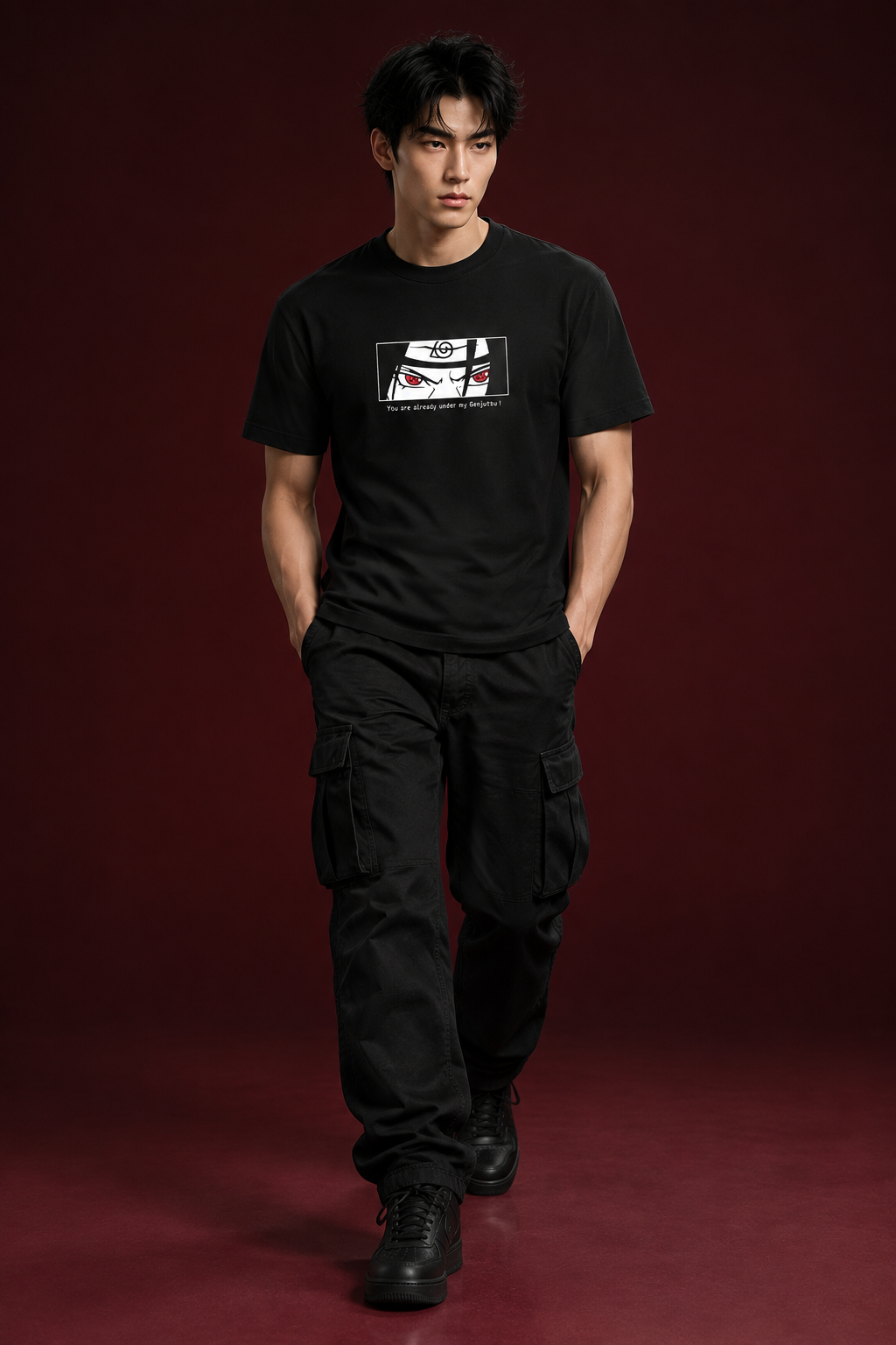 Itachi regular-fit walking front