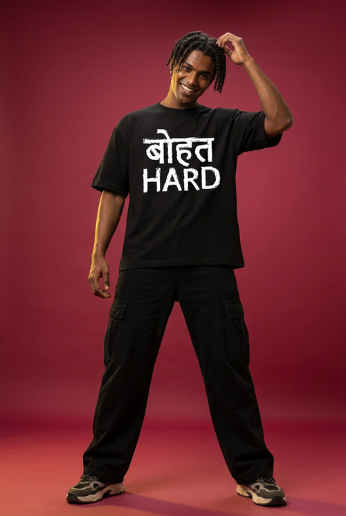 hard Oversize Drop shoulder t shirt