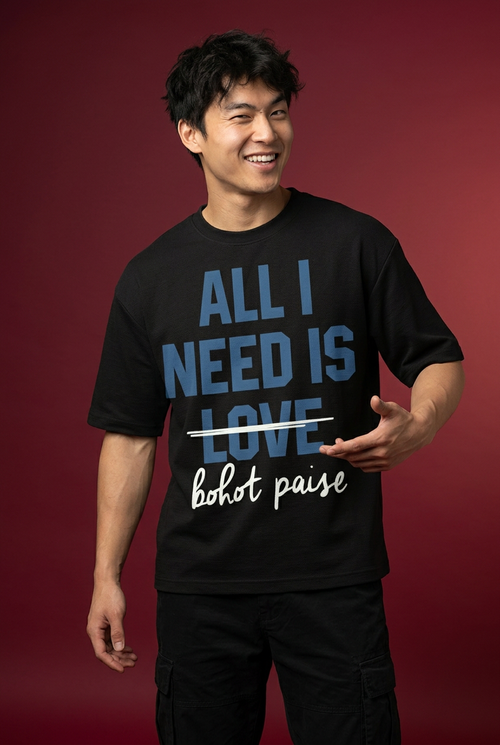 Paisa oversize t shirt
