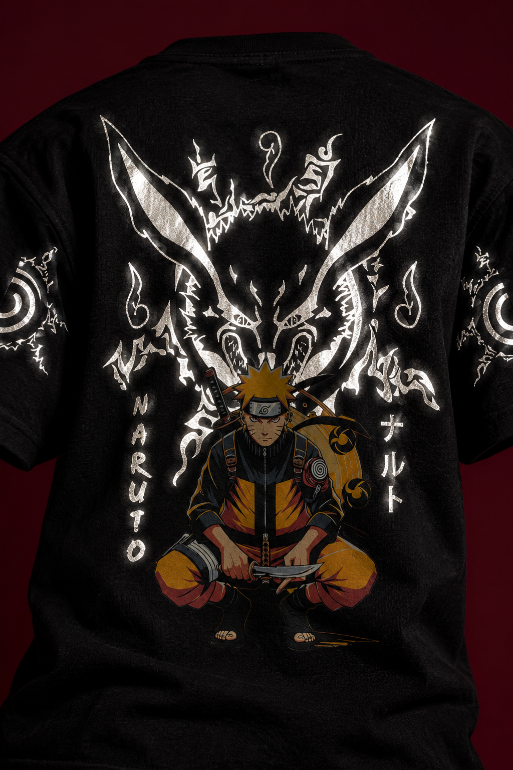 Nine Tails back print detail