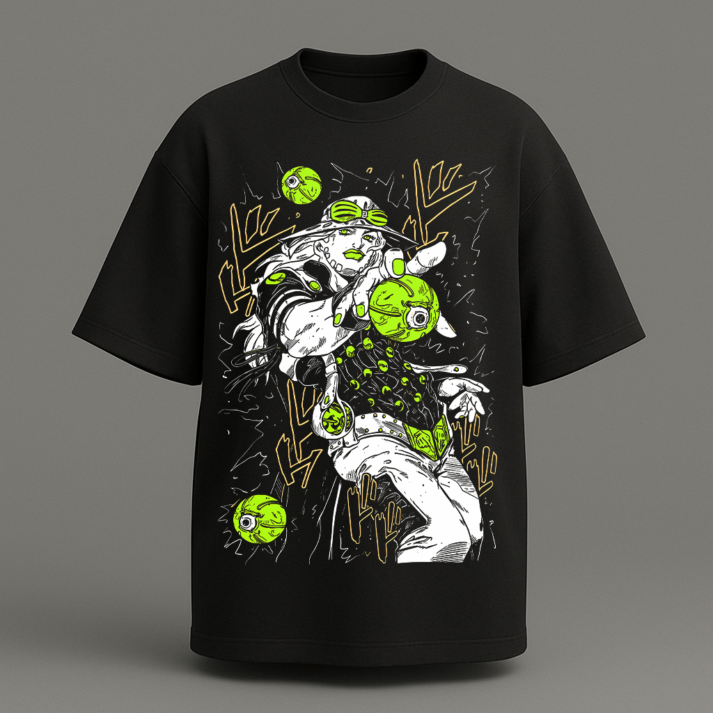 Jojo Steel Ball Run oversize t shirt