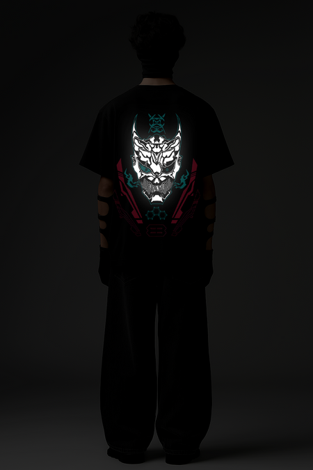 Kaiju No 8 V2 Reflective oversize t shirt