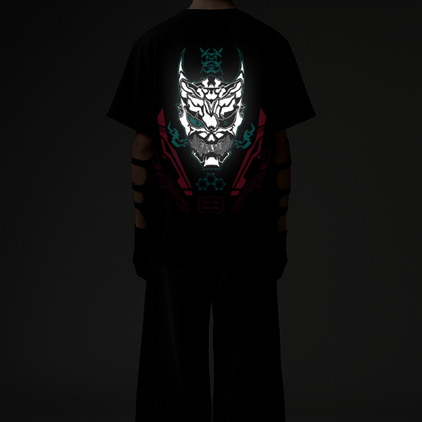 Kaiju No 8 V2 Reflective oversize t shirt