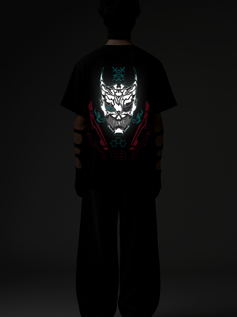 Kaiju No 8 V2 Reflective oversize t shirt