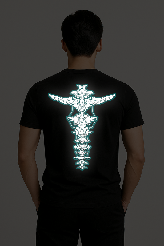 Kaiju exo Reflective t shirt