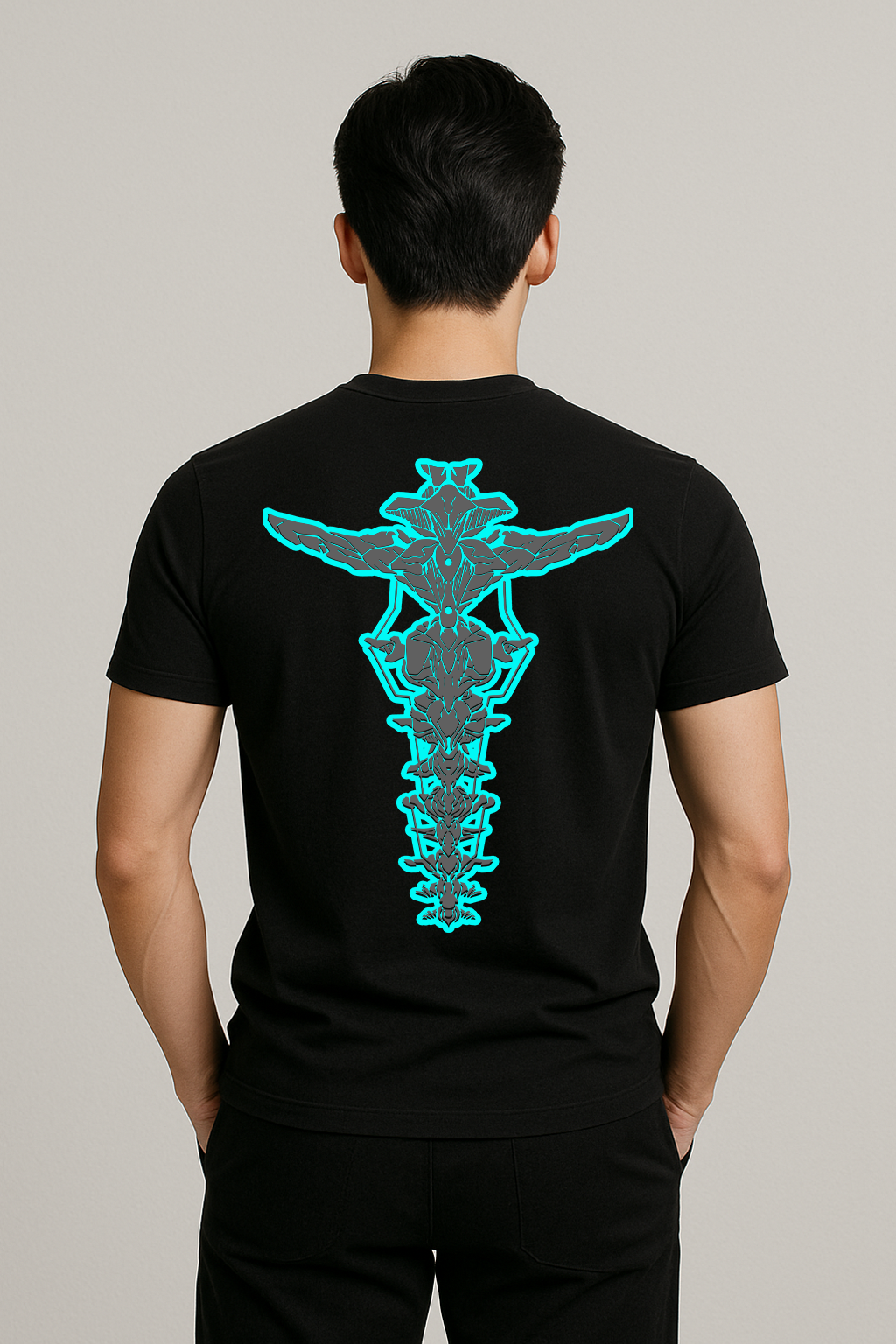 Kaiju exo Reflective t shirt