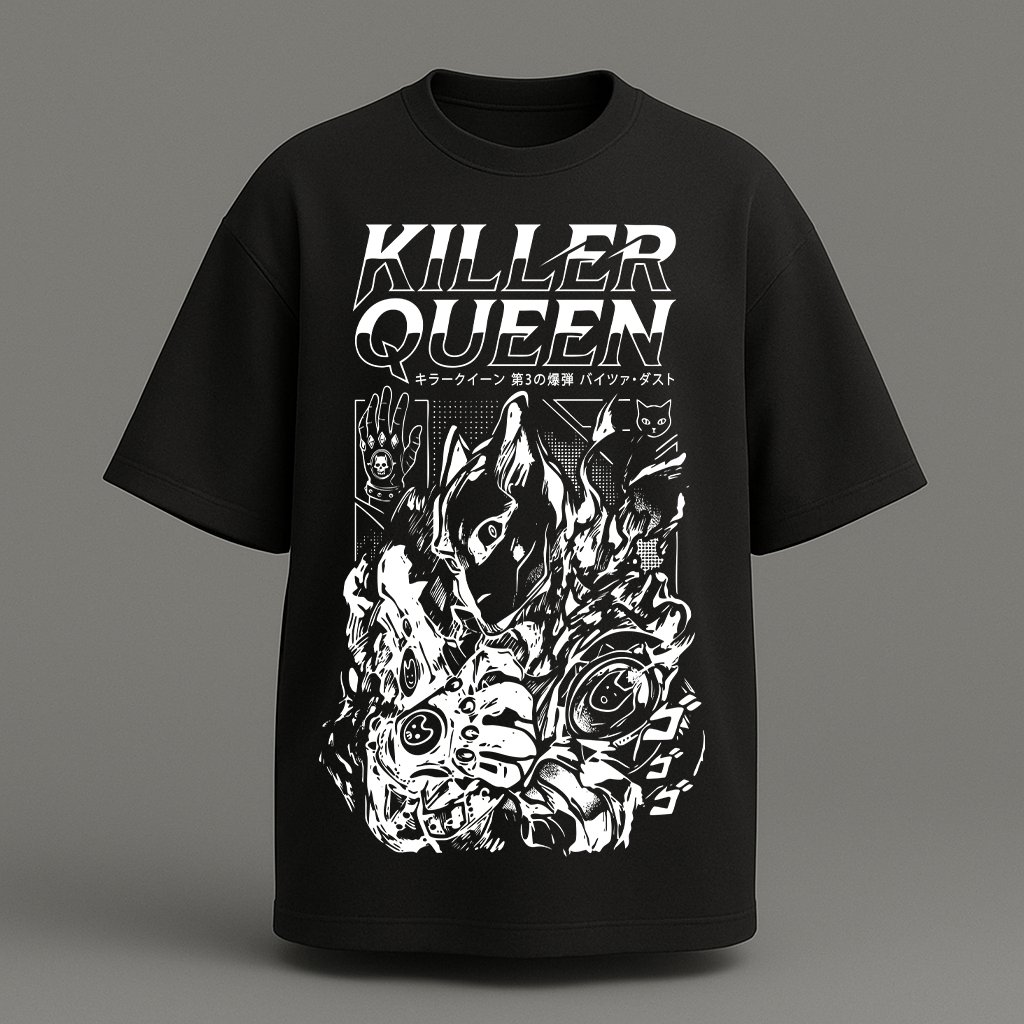 Jojo Killer Queen oversize t shirt
