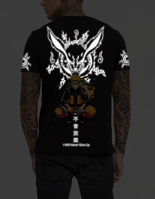Naruto 9 tails Reflective t shirt