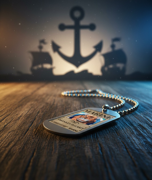 Monkey D. Garp Dog Tag