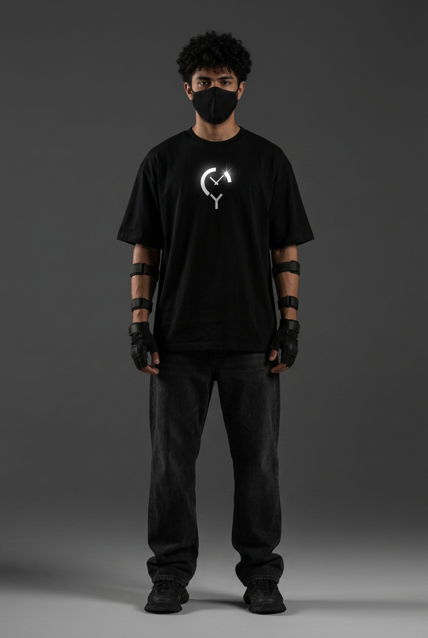 Steins;Gate — World Line Reflective Oversized T-Shirt