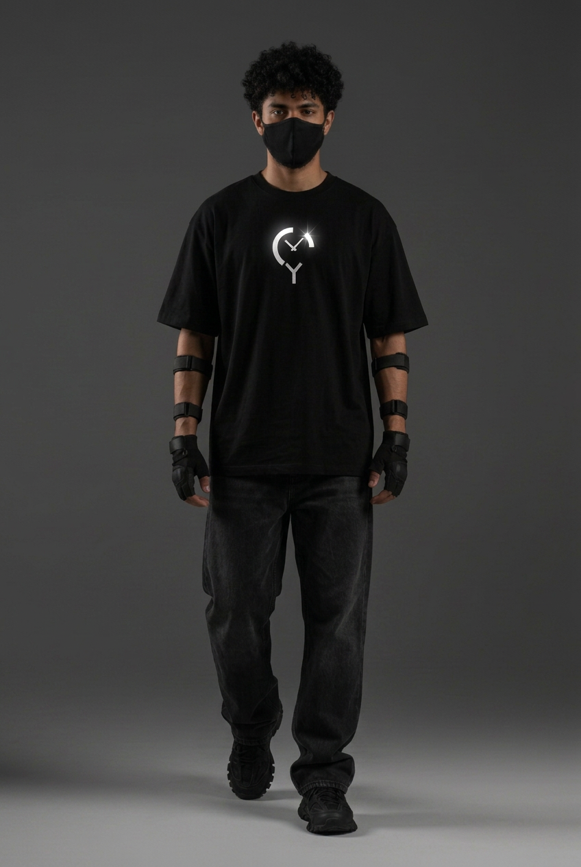 Steins;Gate — World Line Reflective Oversized T-Shirt