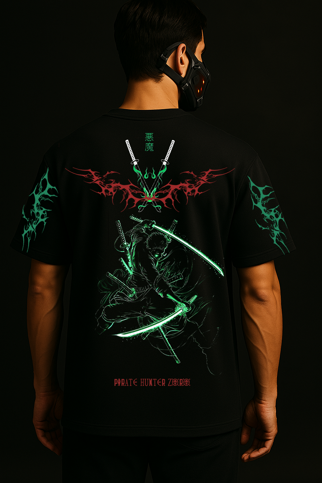 ZORO oversize drop shoulder t shirt