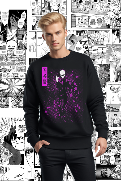 Full sleeve Texture sweat shirt-attractive fronts