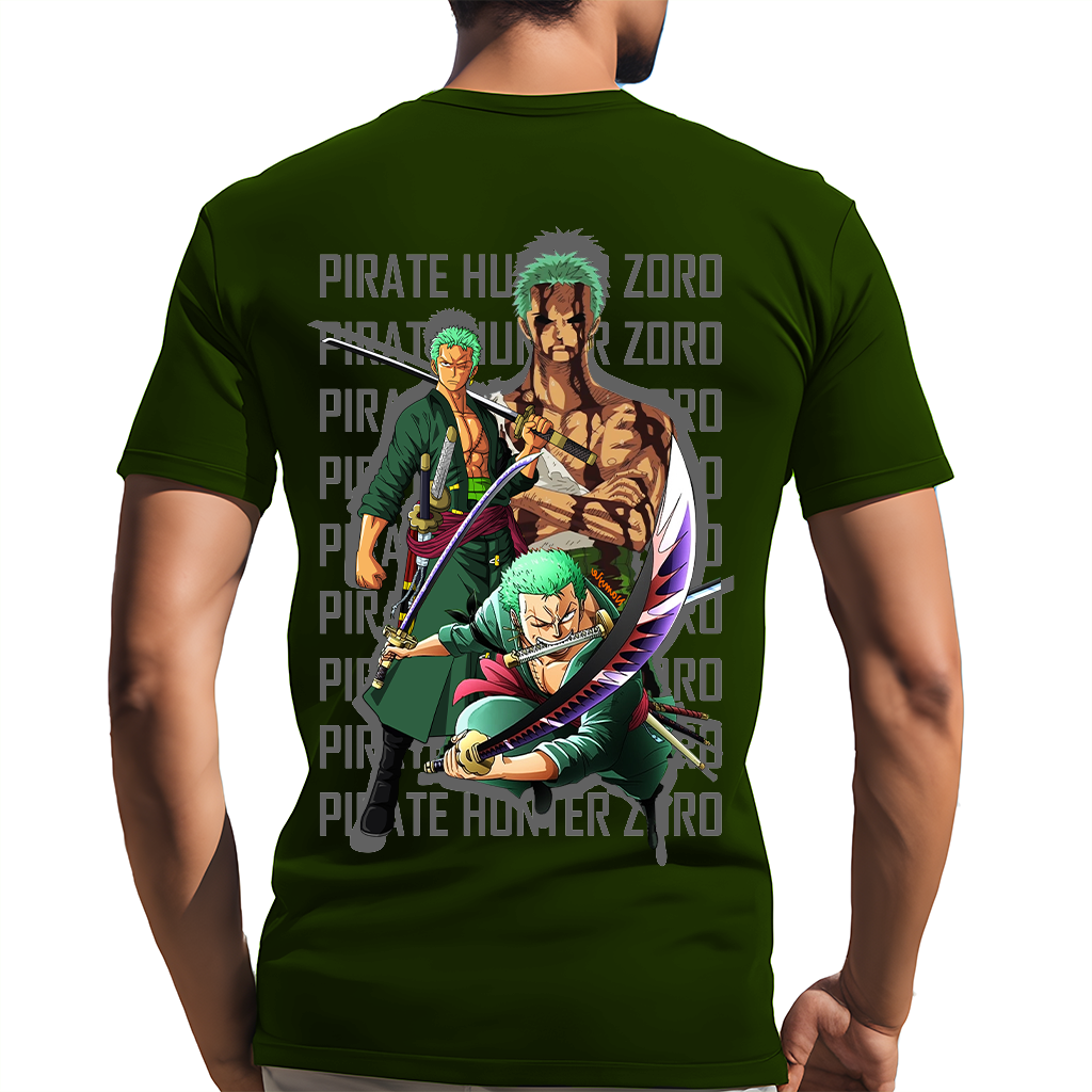 Zoro anime reflective t shirts - Gamihoods