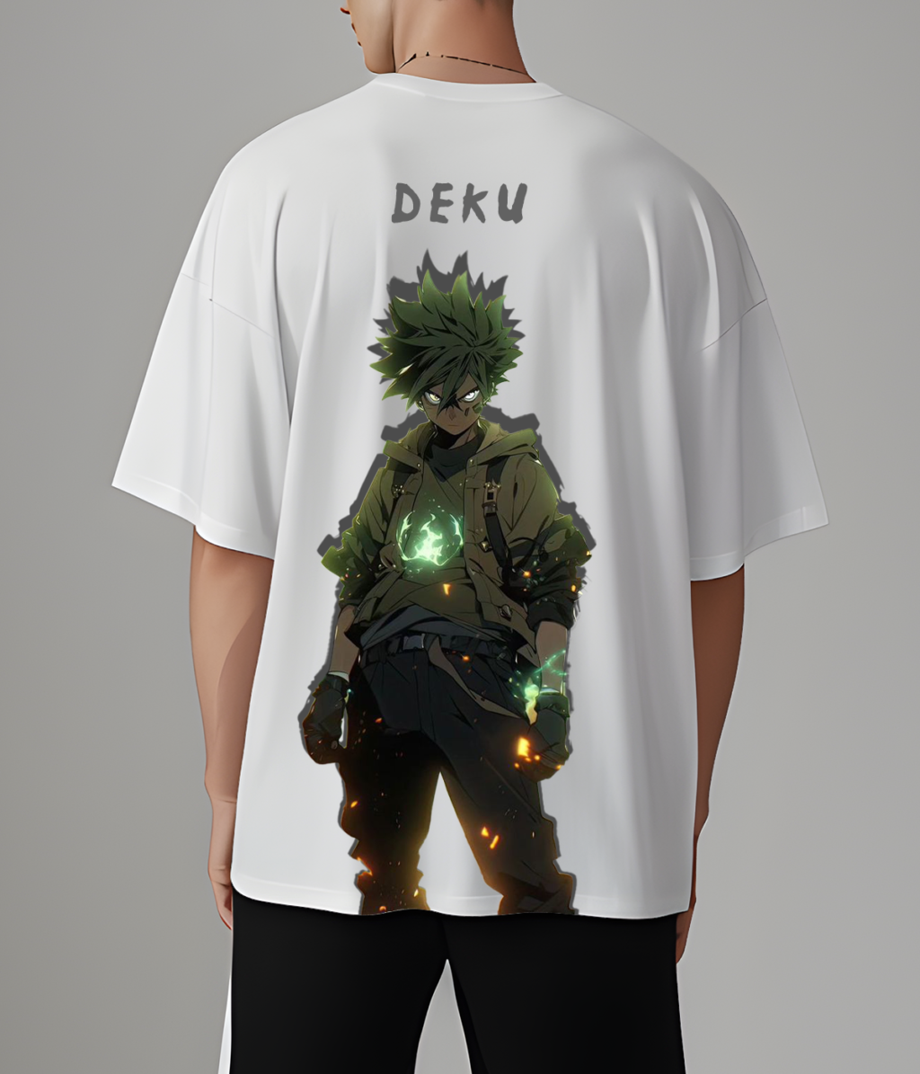 Deku Reflective Oversized T-Shirts