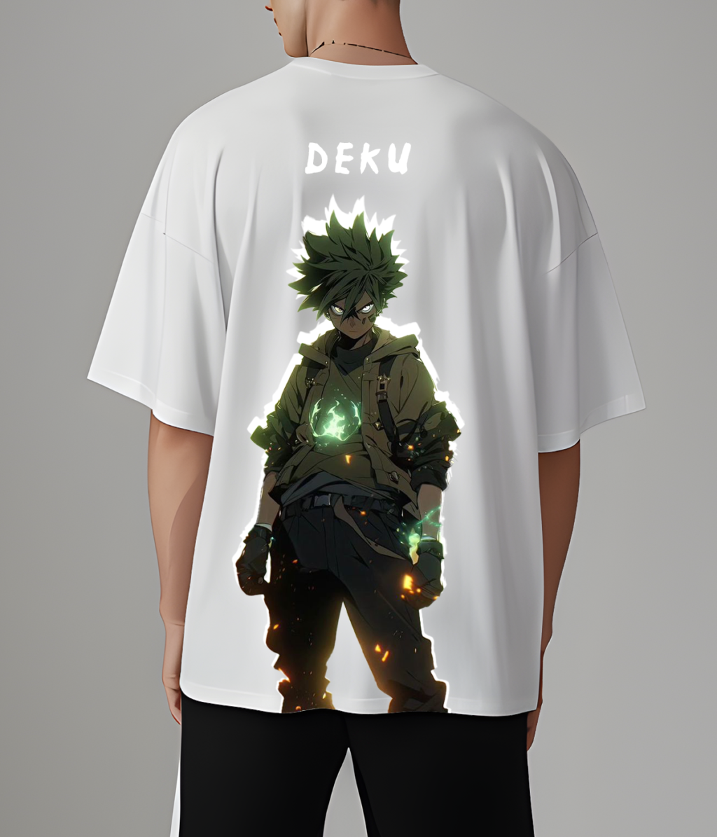 Deku Reflective Oversized T-Shirts - Image 2