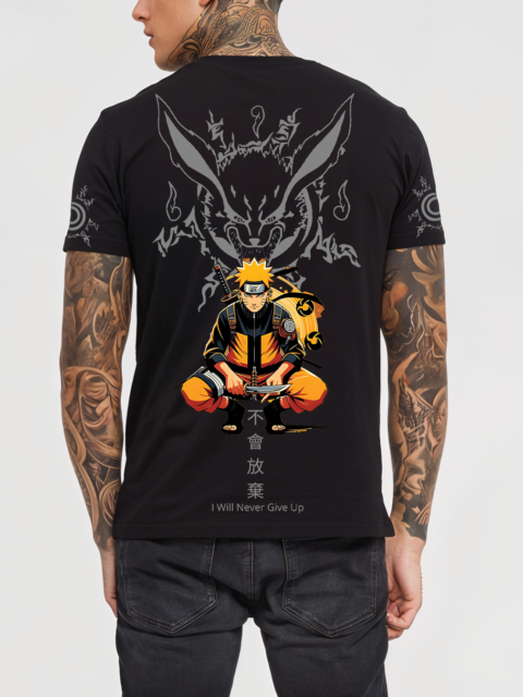 Naruto 9 tails Reflective t shirt