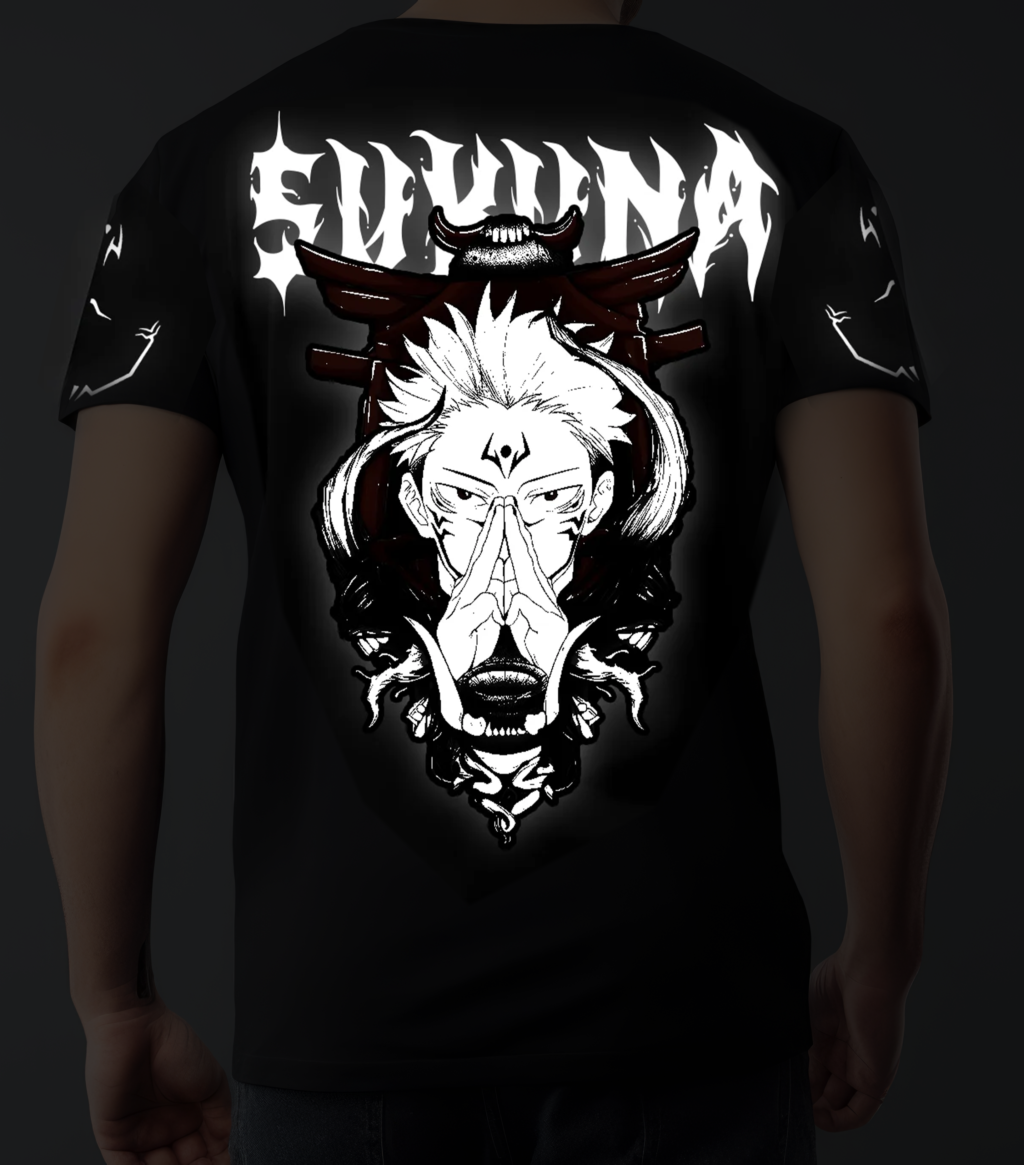 Sukuna Reflective glowing T-Shirts - Image 2