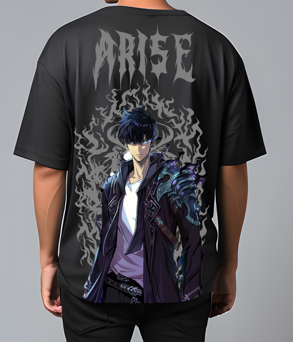 Solo leveling The Arise one Reflective oversize T shirt