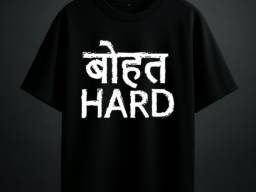 hard Oversize Drop shoulder t shirt